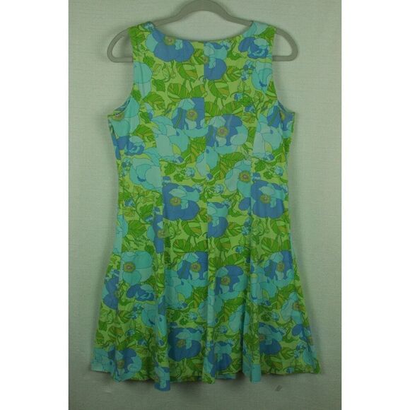 Vintage Talbots Women's Floral Sleeveless Dress with Pockets Classic Summer Casu - Picture 4 of 7